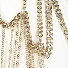 復(fù)古女王風(fēng)金屬鏈條披肩 River Island的時(shí)尚宣言，木木英國代購直發(fā)